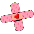 Gif animé coeur malade